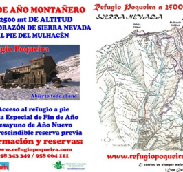 Fin de Año Montañero 2012 en el Refugio Poqueira