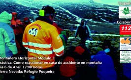 Montañero Horizontal: práctica de seguridad