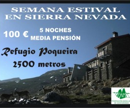 Oferta Semana Estival en Sierra Nevada