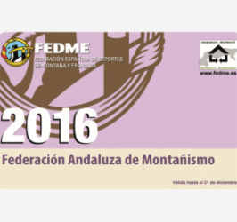 Club Poqueira: Licencias federativas 2016