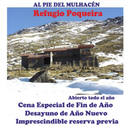 Fin de Año Montañero 2019 en el Refugio Poqueira